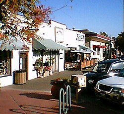 Cotati downtown scene