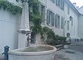 The old water trough at "Place de la Libération".