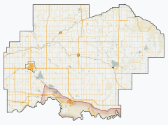 Wheatland County, Alberta is located in Wheatland County