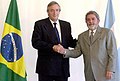 Néstor Kirchner y Lula Da Silva