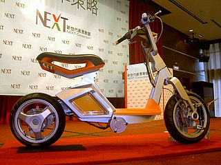 "RoboScooter", next-generation concept vehicle.