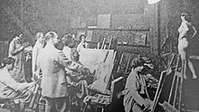 Description de l'image Academy-colarossi-paris-rue-grand-chaumiere-montparnasse-amedeo-modigliani.jpg.