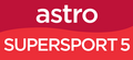 Logo Astro SuperSport 5 (1 Okt 2021 - 14 Julai 2023)