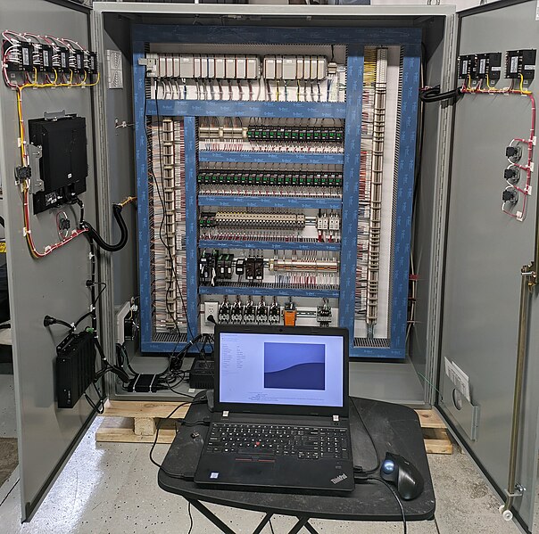 File:Electrical Control Panel Being Testing By True Logic Group Inc.jpg