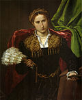 Portret Laura Pola, 90 × 75 cm, Pinakoteka Brera, Milano, 1543–44