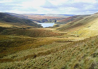 Typische Landschaft in den Pennines