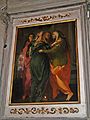 Saints Michael and Francis-inside.Visitation autor:Jacopo Carrucci (Pontormo)-(Saints Michael and Francis-Carmignano)