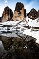 3 Cime Lavaredo Reflection.jpg3 648 × 5 472; 2,95 MB