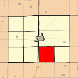 Location in Clarke County