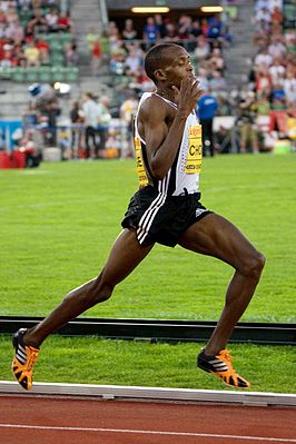 Tijdens de Golden League Bislett Games 2008