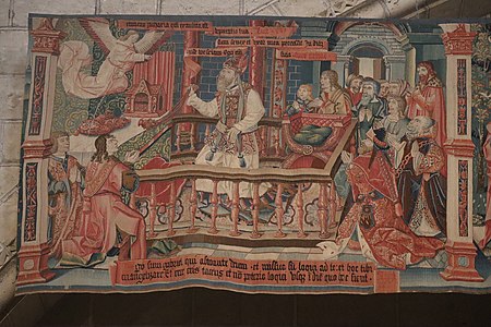 Tapestry - Scene from life of St. John the Baptist