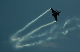 Dassault Rafale display at PAS15