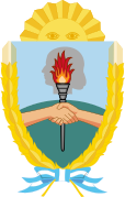 Escudo de armas de la Provincia Eva Perón (1951-1955)