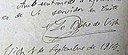 Firma de José Torras y Bages