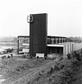 Nieuw station in aanbouw (1965)