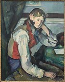 Paul Cézanne, Il ragazzo con il panciotto rosso