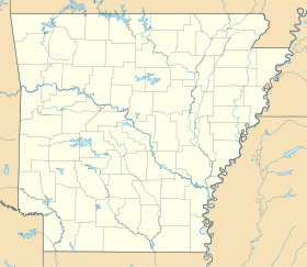 voir sur la carte de l’Arkansas