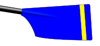 Image showing the rowing club's blade colours