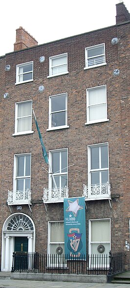 Hoofdgebouw van de NUI aan Merrion Square