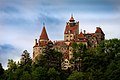 Image 50Bran Castle (German: Törzburg, Hungarian: Törcsvár) built in 1212, is commonly known as Dracula's Castle and is situated in the centre of present-day Romania. In addition to its unique architecture, the castle is famous because of persistent myths that it was once the home of Vlad III Dracula. (from History of Romania)