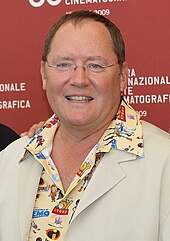 Headshot of John Lasseter