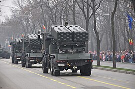 LAROM MLRS on ROMAN 26.410 chassis