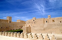 Courtyard of the ribat of Monastir