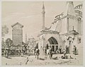 الجانب الجنوبي من آيا صوفيا، باتجاه الشرق، جون فردريك لويس، 1838