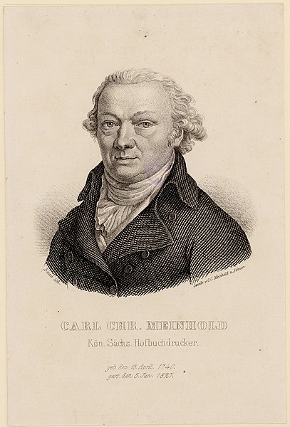 File:Wilhelm Heinrich Gottlieb Baisch, Porträt von Carl Christian Meinhold, Lithographie, um 1840.jpg