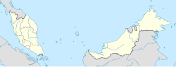 Mengkibol is located in Malaysia