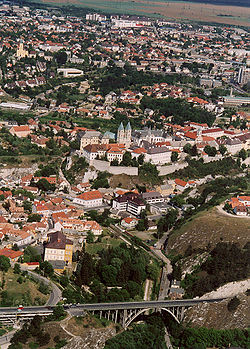 Hava fotoğrafı: Veszprém - Macaristan