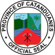 An opisyal na selyo kan Catanduanes