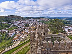 Skyline of Cortegana