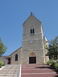 The church of Saint-Timothée in Dizy