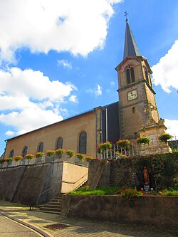 Skyline of Hargarten-aux-Mines