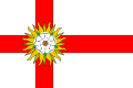 Bandera propuesta para Yorkshire, Inglaterra.