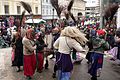 Heksen bij de Pongauer Perchtenlauf, 4 januari 2017