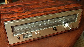 Luxman T-34, solid state, analog tuning (Japan; 1978-1979)[34]