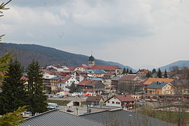 The village of Les Rousses