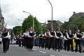 Défilé du Bagad Eostiged ar Menez (Plomodiern) lors du festival de Cornouaille 2013 le dimanche 28 juillet 2013 dans les rues de Quimper 3.