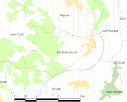 Rouffiac-d'Aude - Localizazion