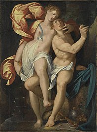 Angelica und Medoro B. Spranger, c. 1600