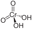 Struktur von Chromsäure