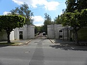 Cemetery gate