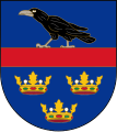 The historical arms of Galicia and Lodomeria display a raven proper on a colour, which would be exempt, but also has a gules fesse on an azure field, which is not.