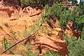 Sentier des ocres, Roussillon, France