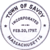 Official seal of Savoy, Massachusetts