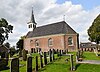 Kerk van Goënga (Hervormde kerk) op kerkhof