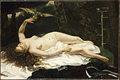 Ženska s papigo, 1866, Metropolitan Museum of Art, New York