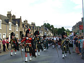 Parade in Aberlour